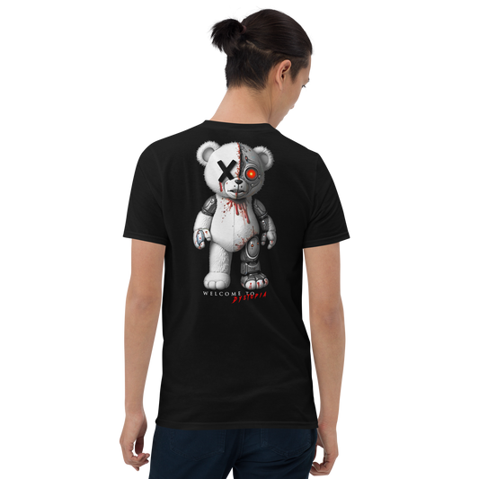 'WELCOME TO DYSTOPIA" Ted Short-Sleeve Unisex T-Shirt